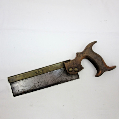 Brass backed dovetail tenon - 8",