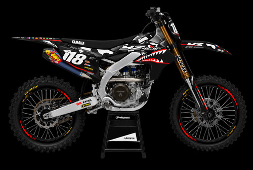 Yamaha shark mouth - mouth, camo