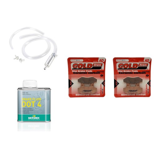 Madass 125 brake - pads, sintered