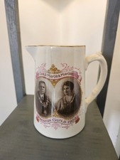 Antique 1902 jug produced for The Guild Mayor &Mayoress PRESTON Guild 1902