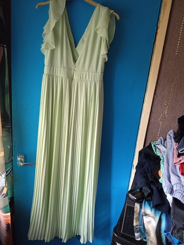 Tfnc london green chiffon - london,