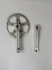 STRONGLIGHT ALLOY SINGLE CRANKSET CHAINSET 44T  170mm 9/16 THREAD ROAD BIKE