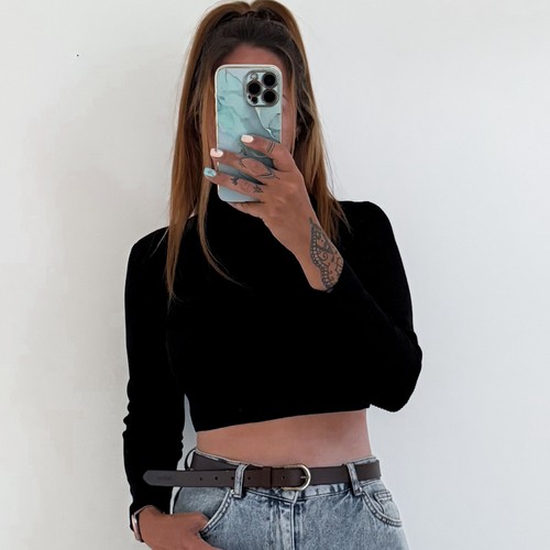 Ladies cropped jumper - ladies,