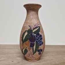 Unmarked Hand Painted Pottery