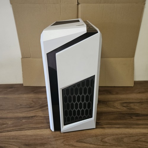 White steel microatx mini - white,