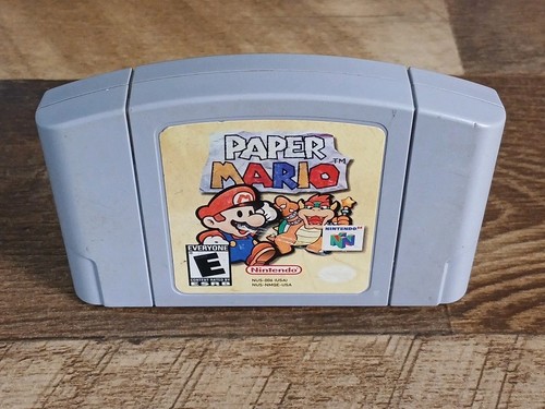 Paper mario nintendo - paper, n64