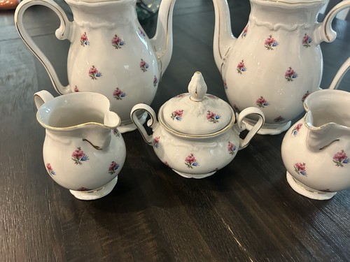 Porcelain tea set wintering - set,