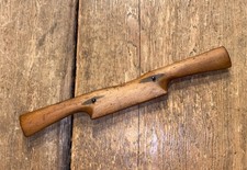 VINTAGE LARGE 11” WOODEN SPOKESHAVE BEECH CARPENTER JOINER WOODWORKING OLD TOOLS