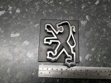 PEUGEOT LION LOGO - CAR BADGE