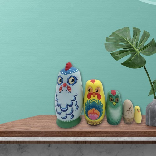 Russian nesting dolls - russian,