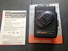 Sony WALKMAN WM-FX36 FM/AM Radio CASSETTE PERSONAL STEREO