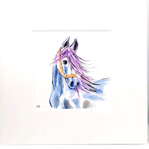 Watercolour horse pony - watercolour,