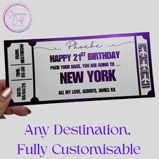Personalised Boarding Pass  -