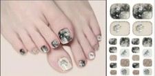 TOE NAIL WRAPS - PEEL OFF AND