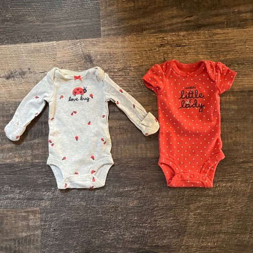 Carters ladybug bodysuit - bodysuit, set