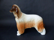 Vintage Porcelain Afghan Hound Figurine -  By Lomonosov