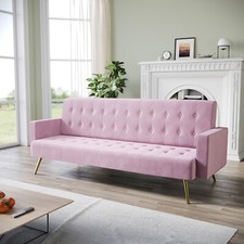 Seater pink sofa bed luxury - pink,