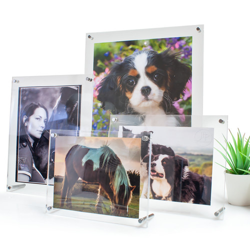 Acrylic photo frames - photo, counter
