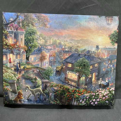 Thomas kinkade disney lady and - kinkade,