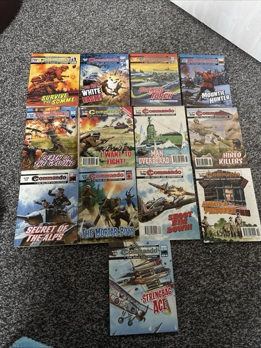 Commando comics lot 10 - lot,