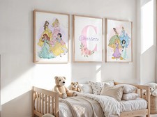 Personalised Princess Wall Art