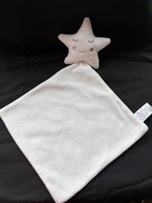 Matalan white star plush grey - white,