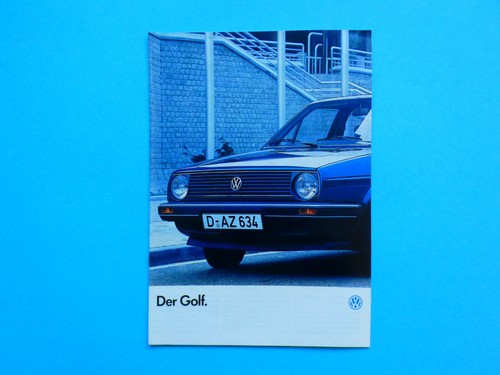 Brochure catalogue vw golf - /,