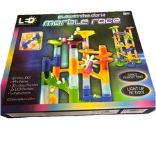 LED glow the dark marble race