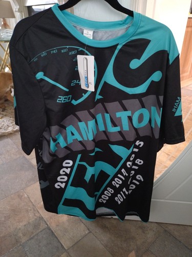 Lewis hamilton achievement tee - lewis,