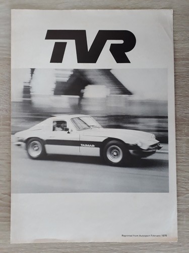 Tvr taimar road test - tvr,