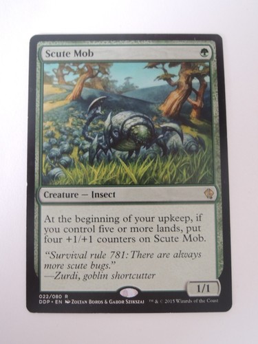 Mtg scute mob duel decks - -,