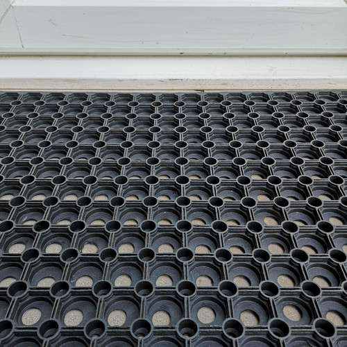 Hollow rubber mat grass - rubber,