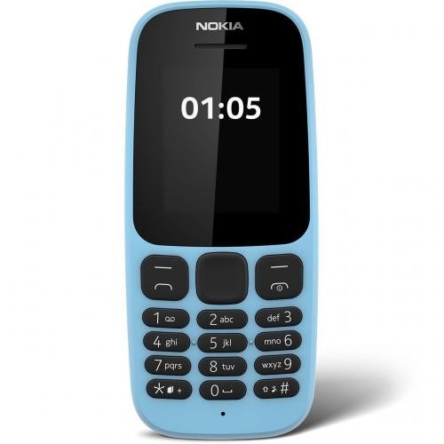 New nokia 105 blue unlocked - nokia,