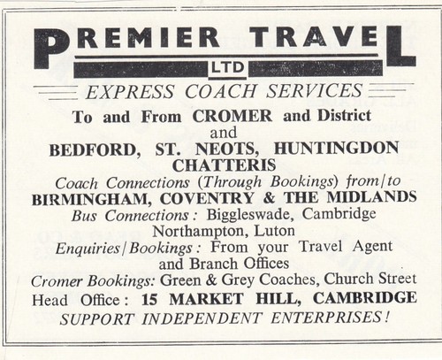 Ephemera small advert for - small,
