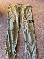 Stone Island Men’s Cargo Pants Green w38 XXL 