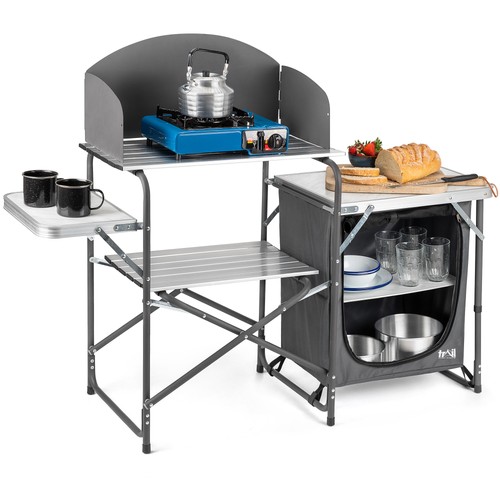 Trail camping kitchen - camping, stand