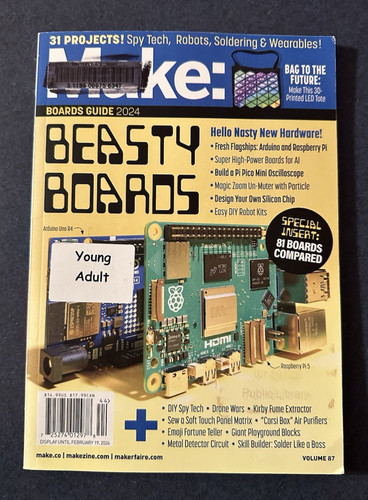 Make magazine beasty - make:,