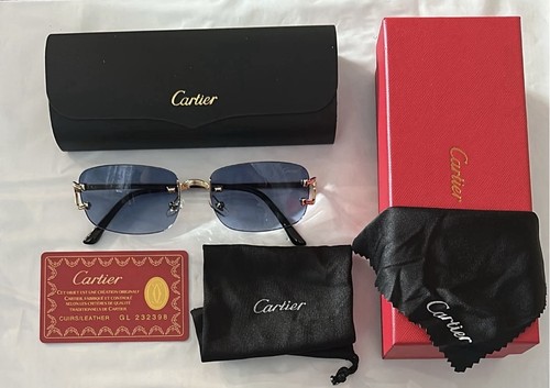 Cartier sunglasses rimless - cartier,