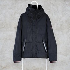 Tommy Hilfiger Black Puffer Jacket Men's Medium