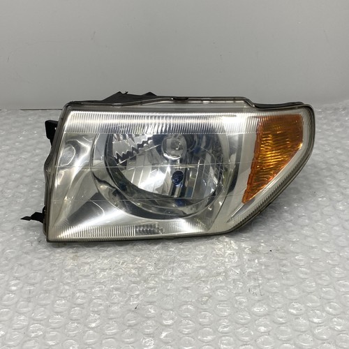 Front left headlamp damaged - left,