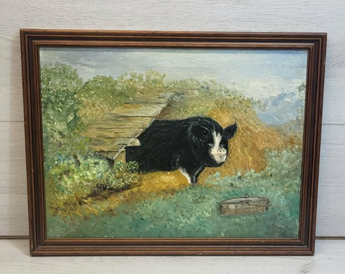 Vintage original naive - original,