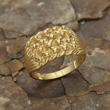 9ct Yellow Gold Gents Heavy