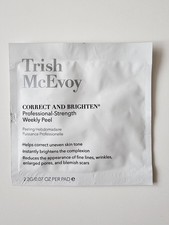 Trish McEvoy Correct and Brightening Professional Strength Weekly Peel x1 Sachet