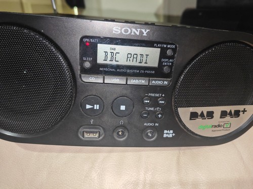 Sony ps55b black portable - sony, zs-ps55b