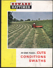 1966 HOWARD "HAYTIMER" Mower Conditioner Brochure Leaflet