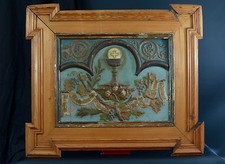 Large Church Plaque Terracotta