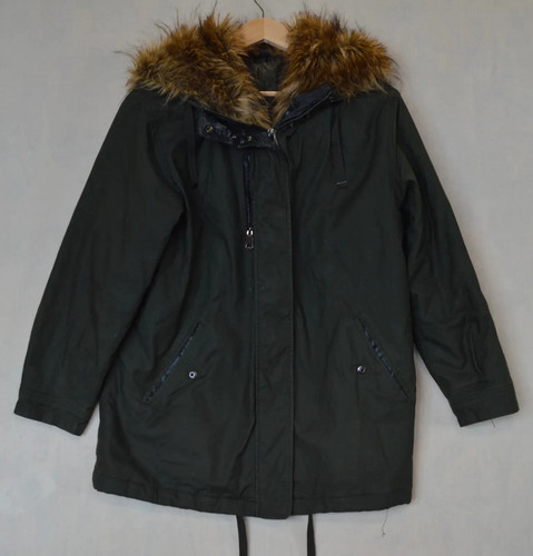 Topshop parka coat womens uk6 - topshop,