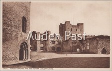 Vintage ludlow castle postcard - vintage,