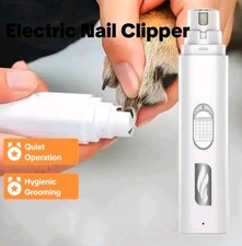Electric Pet Nail Grinder Dog
