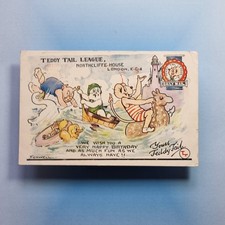 Teddy Tail League Postcard